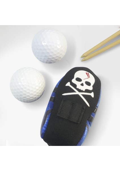 Neopren Golf Topu Taşıma Çantası Hafif Mini Taşınabilir Kanca Saklama Çantası Mavi (Yurt Dışından) fiyatları