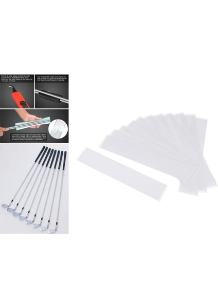 12PCS/PAKET Golf Kavrama Bant Profesyonel Ön Kesim Çift Taraflı Yapışkan Şerit Sargı (Yurt Dışından) fırsatları