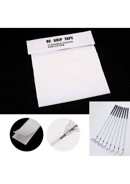 12PCS/PAKET Golf Kavrama Bant Profesyonel Ön Kesim Çift Taraflı Yapışkan Şerit Sargı (Yurt Dışından) indirimleri