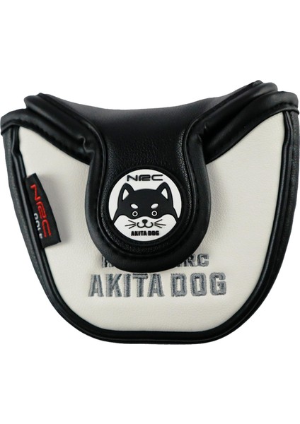 Sevimli Tasarım Golf Kulübü Mallet Putter Head Cover Protect Clubs Headcover, Black + (Yurt Dışından) fiyatları