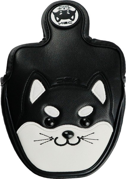 Sevimli Tasarım Golf Kulübü Mallet Putter Head Cover Protect Clubs Headcover, Black + (Yurt Dışından) modelleri