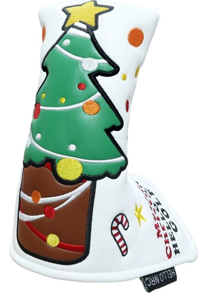 Sevimli Golf Ahşap Kafa Kapak Fit Çoğu Club Headcover Koruyucu Hibrit Putter Beyaz 18X13 cm (Yurt Dışından) fiyatları