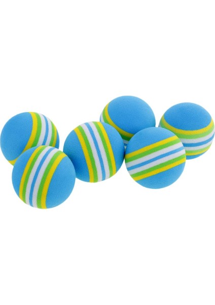 6 Adet Golf Topları Golf Eğitim Topu Profesyonel Elastik Sünger Mavi (Yurt Dışından) modelleri