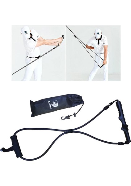 Golf Swing Direnç Bantları Egzersiz Fitness Egzersiz Black Için Eğitim Yardımları (Yurt Dışından) modelleri