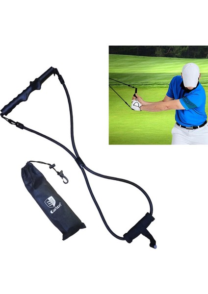 Golf Swing Direnç Bantları Egzersiz Fitness Egzersiz Black Için Eğitim Yardımları (Yurt Dışından) indirimleri