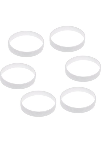 6 Golf Yeşil Kupa Golf Golf Sahası Aksesuar 110MM Çapı Beyaz (Yurt Dışından)