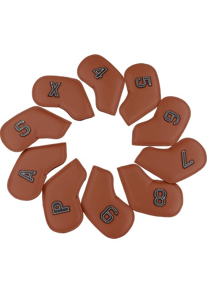10PACK Evrensel Golf Demir Başkak, 4-9, P, S, A, x Demir Kulübü Kahve Koruma (Yurt Dışından)