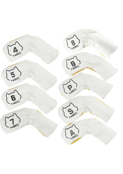 9x Animal Golf Club Head Kapakları Ürenler Headcovers Putter Fairway Ahşap Kapağı (Yurt Dışından) fiyatları