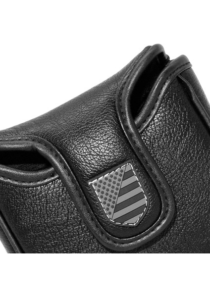 Pu Deri Nakış Golf Mallet Putter Kafası Lub Headcover Equipment C Üzerinden (Yurt Dışından) modelleri
