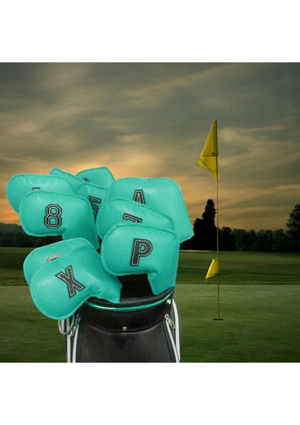 10PACK Evrensel Golf Demir Headcover, 4-9, P, S, A, x Demir Kulübü Yeşil Koruma (Yurt Dışından) indirimleri
