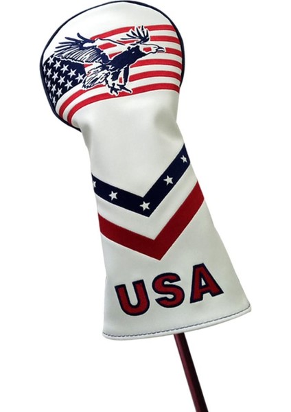 Usa Eagle Wood Driver Headcover Club Kapak No. 1 Sürücüler Aksesuarları Kapsar (Yurt Dışından) modelleri