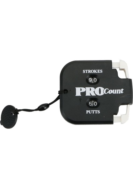 Golf Skoru Sayacı Skorlama Sistemi Çift Arama Clicker Açık Aksesuar Siyah Beyaz (Yurt Dışından)