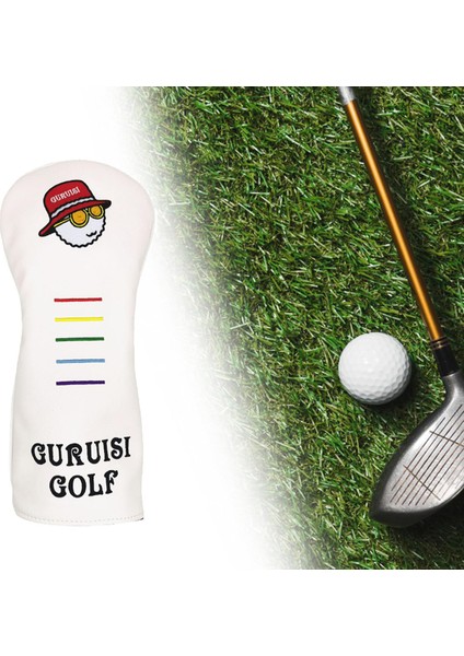 Golf Kafa Örtüsü Hafif Nemli Kanıtlı Açık Hava Kulübü Başlık Koruma Hediyesi 1 Sürücü Beyaz (Yurt Dışından) fırsatları