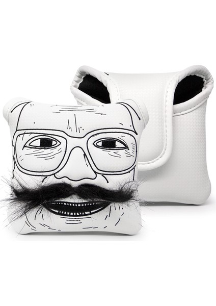 Square Mallet Putter Cover Golf Headcover Su Geçirmez Ekmekli Adam Tasarımı (Yurt Dışından) fiyatları