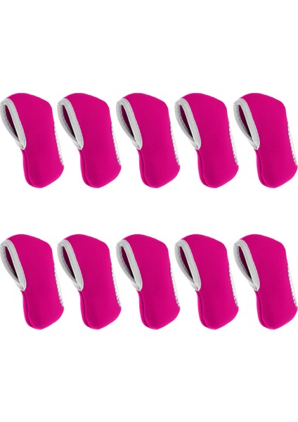 10 Adet Neopren Golf Kulübü Demir Kapak Headgear Tüm Sıcak Pembe Uygun (Yurt Dışından) fırsatları