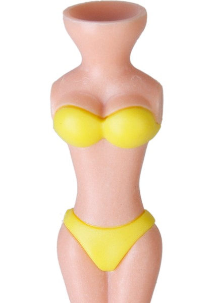 6 Adet Golf Tees Golf Tees Bikini Kız Figürü Komik Hediye 78MM Sarı (Yurt Dışından) indirimleri