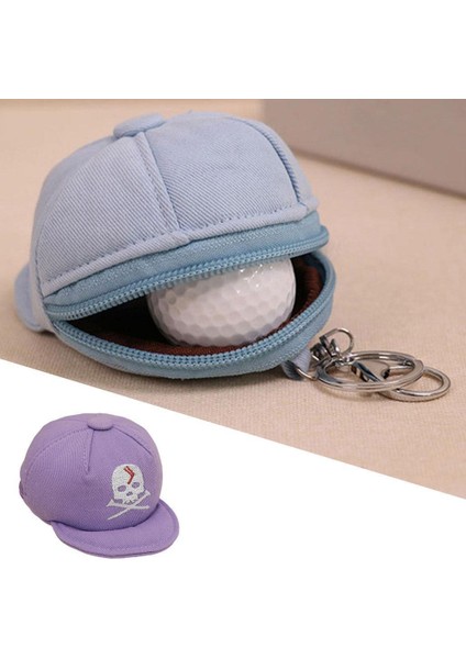 Golf Topu Taşıma Çantası Küçük Cep Fermuar Tutucu Kılıf Bel Kılıfı Açık Mor (Yurt Dışından) fırsatları