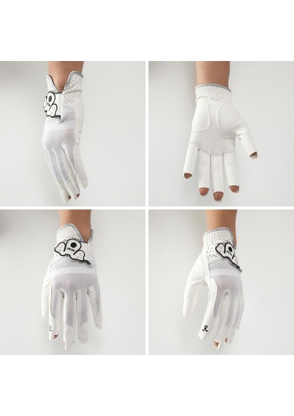 2x Bayanlar Golf Eldiveni Oynatıcı Beyaz Sol El Nefes Spor Rahat (Yurt Dışından) modelleri