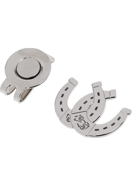 Hafif Alaşım Golf Topu Marker Manyetik Şapka Klip Desenli Horseshoe (Yurt Dışından) modelleri