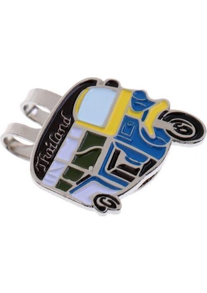 3xsturdy Pedicab Şapka Klip Golf Topu Işaretleri Golf Kapağı Vizörü Için Uygun 3 Adet (Yurt Dışından)