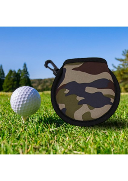 Aksesuarlar Için Carabiner Kanca ile Su Geçirmez Golf Topu Temizleyici Yıkama Kamuflaj (Yurt Dışından) modelleri