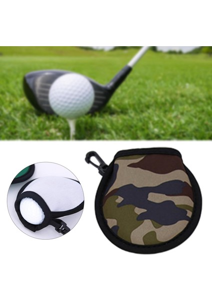 Aksesuarlar Için Carabiner Kanca ile Su Geçirmez Golf Topu Temizleyici Yıkama Kamuflaj (Yurt Dışından) fırsatları