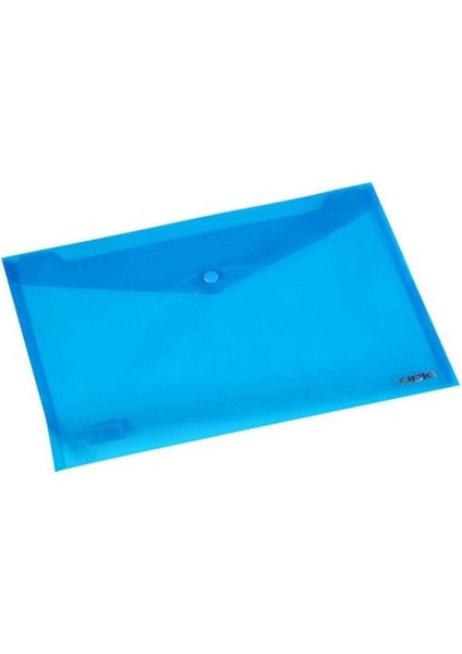 Çıtçıtlı Evrak Zarfı Mavi
