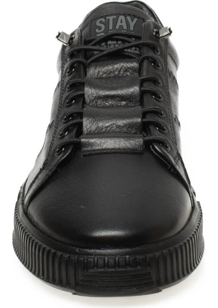 Orthopedix Basel 102 20250 Hakiki Deri Siyah-Siyah Erkek Sneaker Spor Ayakkabı fırsatları