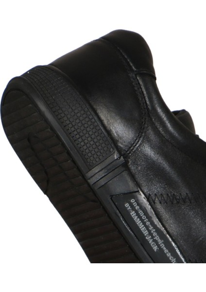 Orthopedix Basel 102 20250 Hakiki Deri Siyah-Siyah Erkek Sneaker Spor Ayakkabı indirimleri