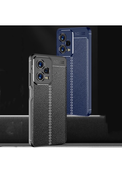 For Poco X5 Pro 5g Yumuşak Iş Deri Cep Telefonu Kılıfları (Yurt Dışından)