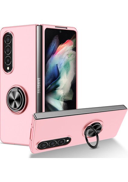 For Samsung Galaxy Z Fold3 Manyetik Halka Cep Telefonu Kılıfları (Yurt Dışından)