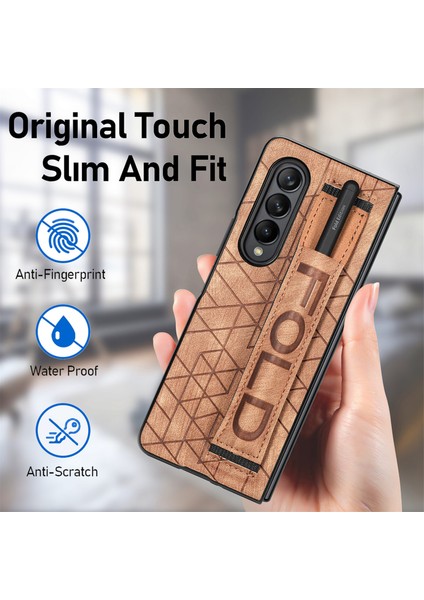 For Samsung Galaxy Z Fold3 Bileklik Cep Telefonu Kılıfları (Yurt Dışından)