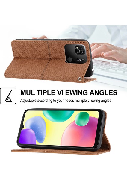 For Xiaomi Redmi 12C Dokuma Devir Cep Telefonu Kılıfları (Yurt Dışından) fiyatları