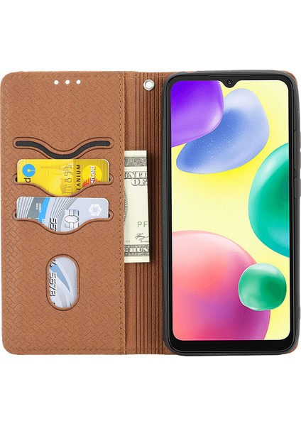 For Xiaomi Redmi 12C Dokuma Devir Cep Telefonu Kılıfları (Yurt Dışından) fırsatları