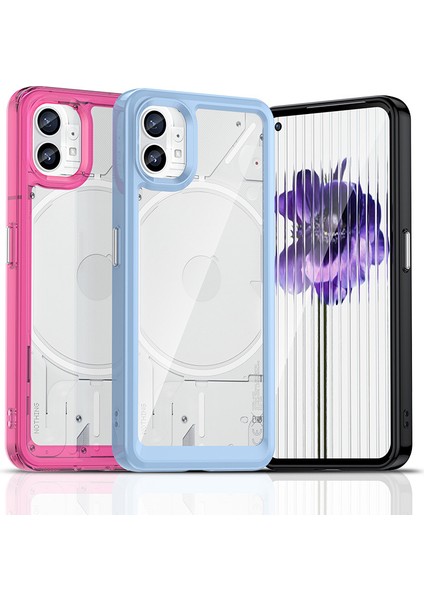 For Nothing Phone 1 Şeffaf Akrilik Cep Telefonu Kılıfları (Yurt Dışından)