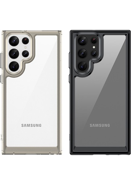 For Samsung Galaxy S23 Ultra Şeffaf Akrilik Cep Telefonu Kılıfları (Yurt Dışından) modelleri