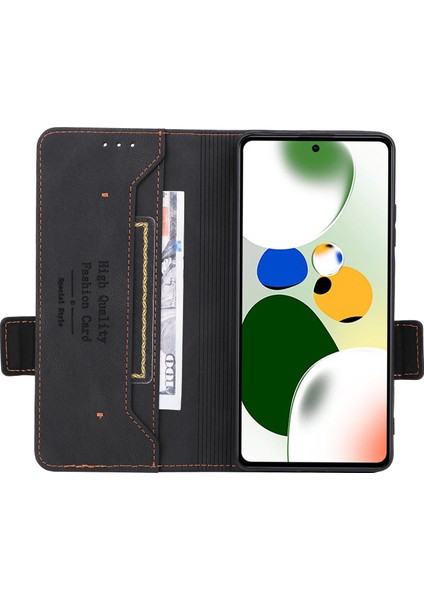 For Poco X5 Pro 5g Donanım Manyetik Toka Cep Telefonu Kılıfları (Yurt Dışından)