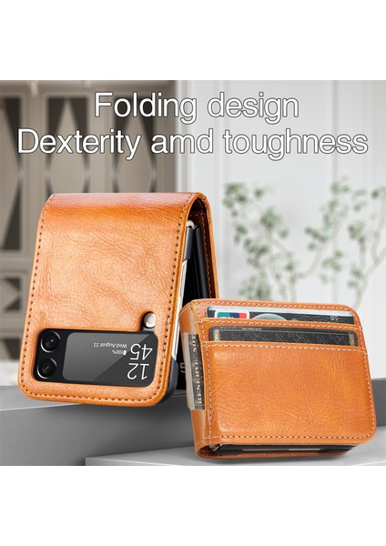 For Samsung Galaxy Z Flip3 Işletme Yakın Kart Cep Telefonu Kılıfları (Yurt Dışından) fırsatları