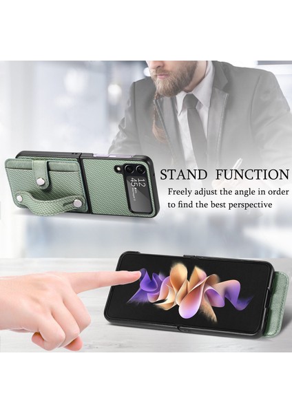 For Samsung Galaxy Z Flip3 Cüzdan Bileklik Cep Telefonu Kılıfları (Yurt Dışından) fırsatları