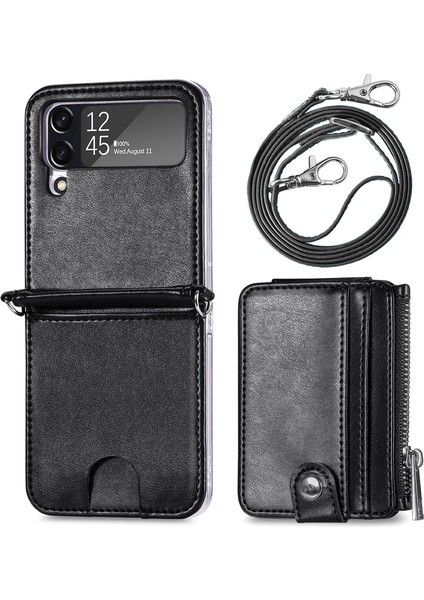 For Samsung Galaxy Z Flip3 Uzun Şerit Sökmek Fermuar Cep Telefonu Kılıfları (Yurt Dışından) modelleri