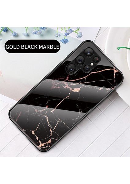 For Samsung Galaxy S23 Ultra Mermer Cep Telefonu Kılıfları (Yurt Dışından)