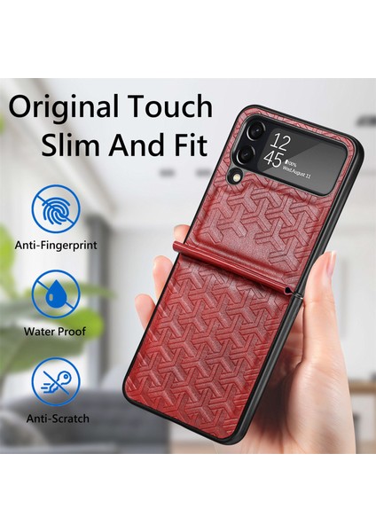 For Samsung Galaxy Z Flip4 Işletme Pastil Cep Telefonu Kılıfları (Yurt Dışından)