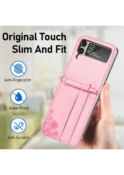 For Samsung Galaxy Z Flip4 Çapraz Beden Lane Cep Telefonu Kılıfları (Yurt Dışından) fiyatları