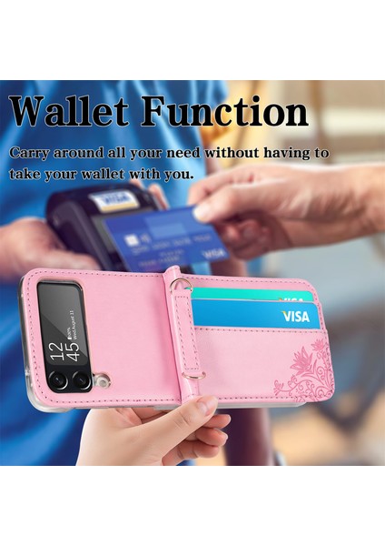 For Samsung Galaxy Z Flip4 Çapraz Beden Lane Cep Telefonu Kılıfları (Yurt Dışından) fırsatları