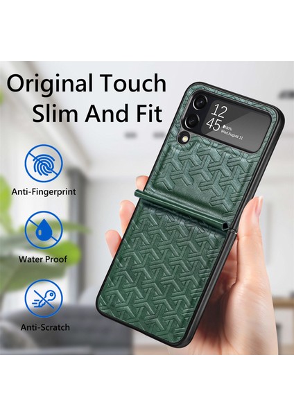 For Samsung Galaxy Z Flip4 Işletme Pastil Cep Telefonu Kılıfları (Yurt Dışından)