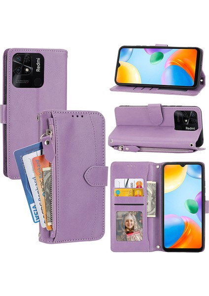 For Xiaomi Redmi 12C Fermuar Cep Telefonu Kılıfları (Yurt Dışından) fiyatları