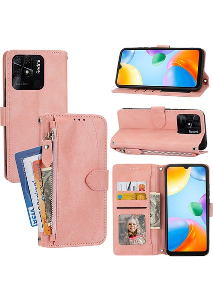 For Xiaomi Redmi 12C Fermuar Cep Telefonu Kılıfları (Yurt Dışından) fiyatları