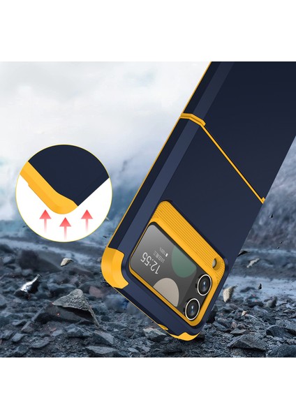 For Samsung Galaxy Z Flip4 Zırh Cep Telefonu Kılıfları (Yurt Dışından) indirimleri