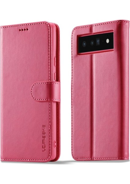 For Google Pixel 6 Sıkışmış Cüzdan Braket Cep Telefonu Kılıfları Kılıfı (Yurt Dışından)
