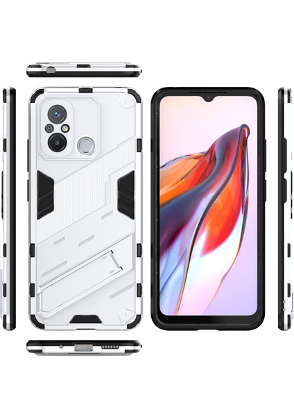 For Xiaomi Redmi 12C Görünmez Braket Zırh Cep Telefonu Kılıfları (Yurt Dışından) modelleri